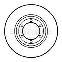 BORG & BECK Piduriketas BBD4921